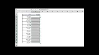 How to create a Quarter formula in Excel [upl. by Ralyt]