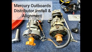 Mercury Outboards Distributor Install amp Proper Alignment [upl. by Fleur]