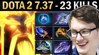 Ember Spirit Gameplay Miracle with 23 Kills and Linkens  Dota 2 737 [upl. by Imas]