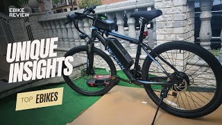 Reviews about the ANCHEER 500W 26 Electric Bike [upl. by Figone619]