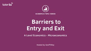 Barriers to Entry [upl. by Aneertak]