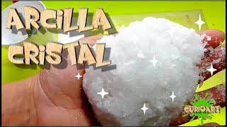 COMO HACER ARCILLA DE CRISTAL PASTA MOLDEABLE QUE BRILLA [upl. by Ttelracs188]