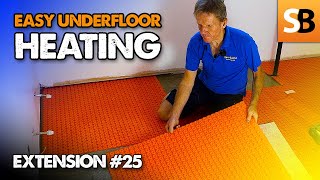 Easy Bathroom Underfloor Heating  Extension 25 [upl. by Eirot690]