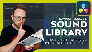 The DaVinci Resolve Sound Library is AWESOME Plus Royalty Free Sound Effects [upl. by Johathan]