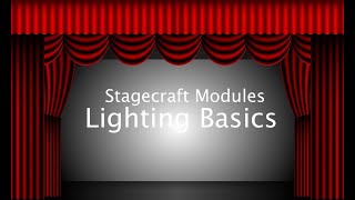 Theatrical Lighting Basics MET [upl. by Aicsile930]