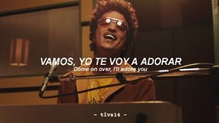 Bruno Mars Anderson Paak Silk Sonic  Leave the Door Open Official Video  Español  Lyrics [upl. by Kliber624]