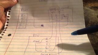 Wiring a HVAC ducted smoke detectoreasy way [upl. by Charters6]