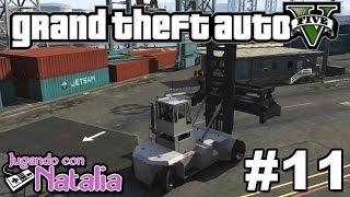 Acomodando Contenedores con la chota  GTA V 11 [upl. by Uhthna741]