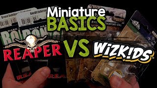 MINIATURE BASICS  Comparing the Two Major Budget Miniature Lines [upl. by Margot348]