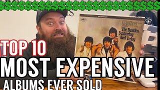 TOP 10 Most Expensive Vinyl Records EVER [upl. by Jesus833]