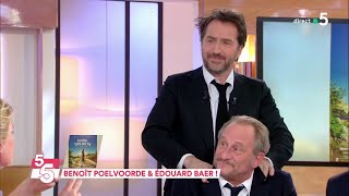 Benoit Poelvoorde et Édouard Baer réunis   C à Vous  11042019 [upl. by Nageam]