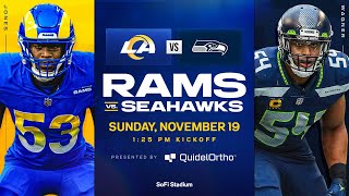 Seahawks vs Rams LIVE STREAM REACTION [upl. by Llenrub]