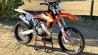 First Ride 2020 KTM 125SX 2 Stroke  Motocross Action Magazine [upl. by Idola]