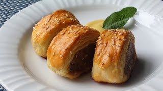 Sausage Rolls Recipe  How to Make Sausage Rolls [upl. by Tice]