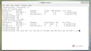 Linux Route Add Command with examples [upl. by Pearla237]