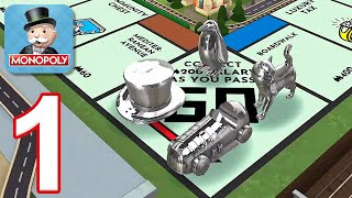 Monopoly Mobile  Gameplay Walkthrough Part 1  Tutorial iOS Android [upl. by Aidahs]