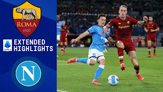 Roma vs Napoli Extended Highlights  Serie A  CBS Sports Golazo [upl. by Ieso590]