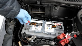 MercedesBenz  RemoveInstall Battery in 10 Minutes [upl. by Retha]