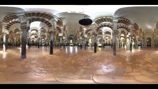 360 Virtual Tour  Mezquita  Cathedral Mosque  Cordoba Spain [upl. by Pernick]