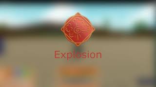 Explosion Showcase  Roblox Elemental Battlegrounds [upl. by Eifos]