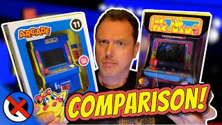 Ms PacMan Arcade Classics vs My Arcade  Mini Arcade Showdown [upl. by Sarkaria]