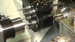 Citizen L20X Swiss Lathe [upl. by Aihsenrad]