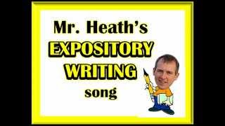 EXPOSITORY WRITING SONG How to write a 5 paragraph essay by Heath [upl. by Lisle]