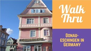 Walking Through Donaueschingen in GERMANY [upl. by Rogovy916]