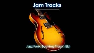 Jazz Funk  Fusion Backing Track Ebm [upl. by Cyndy828]