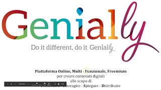 Genially presentazione e video tutorial [upl. by Tristram854]