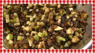 Vegetarian Mincemeat Recipe  Noreens Kitchen [upl. by Ibbob]