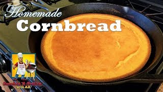 Homemade Cornbread Recipe  Cornbread Recipe [upl. by Eiramassenav940]