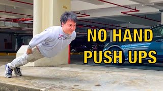 How to do NO HAND Push Ups like a PRO [upl. by Claude]