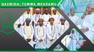 QASWIDA TUMWA MKARAMU BY NOUR ALMUSTAFA 2019 [upl. by Lenra156]