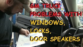 GMC  Chevy Truck  Power Window amp Power Lock  Problems [upl. by Idnic]