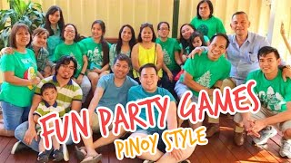 FUN CHRISTMAS PARTY GAMES  PINOY PARTY GAME IDEAS  Filipino Christmas Party [upl. by Yclek560]