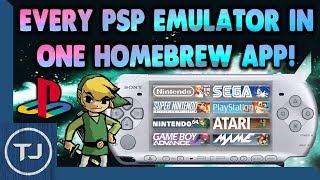 Every PSP Emulator In One Homebrew App [upl. by Jodoin342]