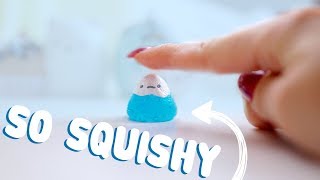 DIY MOCHI SQUISHY SUMIKKO GURASHI MT FUJI [upl. by Ycnej]