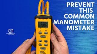 Prevent this Common Manometer Mistake [upl. by Horne]