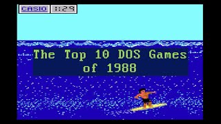 IBM PC The first games 8191 Part 8 1988 retrogaming [upl. by Cantlon]