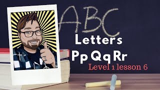 Adult Phonics Level 1 lesson 6 PQR Alphabet Sounds and Words  Quick Awesome Phonics Lesson [upl. by Jareen583]