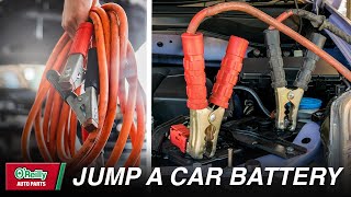 How To Jump a Car Battery [upl. by Wahlstrom]