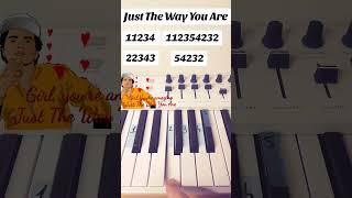 Just The Way You Are  Bruno Mars EASY Piano Tutorial [upl. by Clarence]