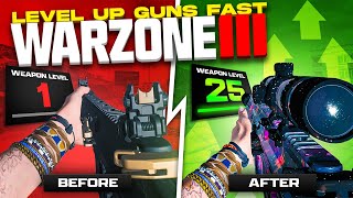 The FASTEST Way To Level Up Guns in Warzone 3 [upl. by Krysta834]