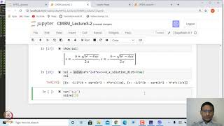 Solving Equations in SageMath [upl. by Emsmus]