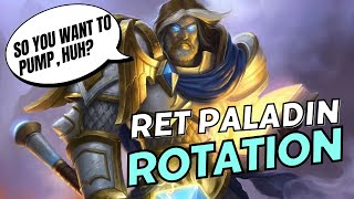 THE Retribution Paladin Rotation  Cataclysm [upl. by Ynahpets]