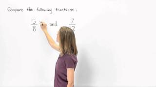 Comparing Fractions  MathHelpcom [upl. by Osrick]