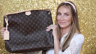 Louis Vuitton Graceful MM Unboxing amp Review  Angela Lanter [upl. by Nwahc]