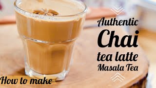 Chai Tea Latte recipe  better than Starbucks [upl. by Ennairej]