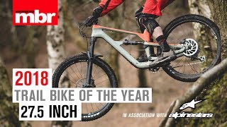 Canyon Spectral CF 80  275in Trail Bike of the Year 2018  Mountain Bike Rider [upl. by Elynad]